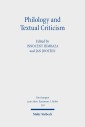 Philology and Textual Criticism