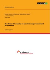 The effects of inequality on growth through research and development