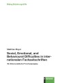 Social, Emotional, and Behavioural Difficulties in internationalen Fachzeitschriften