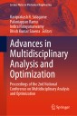 Advances in Multidisciplinary Analysis and Optimization