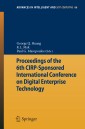 Proceedings of the 6th CIRP-Sponsored International Conference on Digital Enterprise Technology