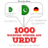 1000 wichtige Wörter auf Urdu für die Reise und die Arbeit