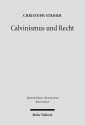 Calvinismus und Recht