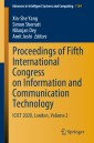 Proceedings of Fifth International Congress on Information and Communication Technology