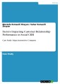Factors Impacting Customer Relationship Performance in Social CRM