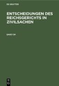 Entscheidungen des Reichsgerichts in Zivilsachen. Band 134