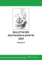 Bulletin der Deutschen Slavistik 2020