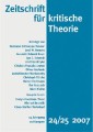 Zeitschrift für kritische Theorie / Zeitschrift für kritische Theorie, Heft 24/25