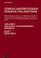 Corpus Inscriptionum Iudaeae/Palaestinae / Galilaea and Northern Regions: 5876-6924