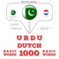 1000 essential words in Dutch