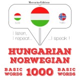 Magyar - norvég: 1000 alapszó