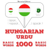 Magyar - urdu: 1000 alapszó