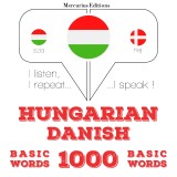 Magyar - dán: 1000 alapszó