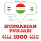 Magyar - pandzsábi: 1000 alapszó