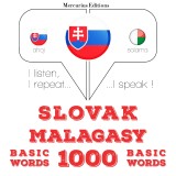 Slovenský - Madagaskaru: 1000 základných slov