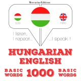 Magyar - angol: 1000 alapszó