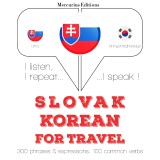 Slovenský - kórejský: Na cestovanie