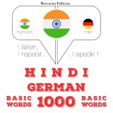 1000 essential words in German