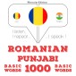 Punjabi - Romania: 1000 de cuvinte de baza