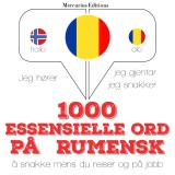 1000 essensielle ord på rumensk