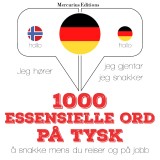 1000 essensielle ord på tysk