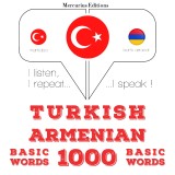 Türkçe - Ermenice: 1000 temel kelime