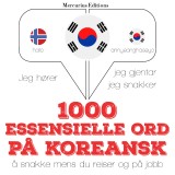 1000 essensielle ord på koreansk