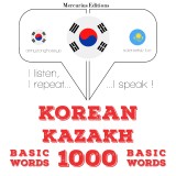 1000 essential words in Kazakh