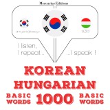 1000 essential words in Hungarian