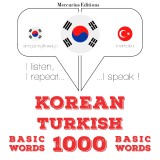 1000 essential words in Turkish