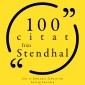 100 citat från Stendhal