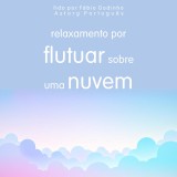 Relaxamento flutuando em uma nuvem