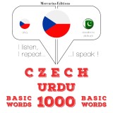 Cestina - Urdu: 1000 základních slov