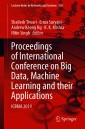 Proceedings of International Conference on Big Data, Machine Learning and their Applications