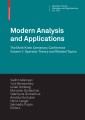 Modern Analysis and Applications