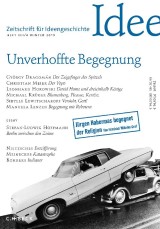 Zeitschrift für Ideengeschichte Heft XIII/4 Winter 2019