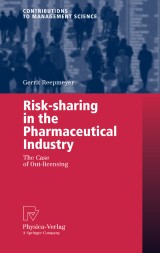 Risk-sharing in the Pharmaceutical Industry