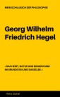 MEIN SCHULBUCH DER PHILOSOPHIE Georg Wilhelm Friedrich Hegel