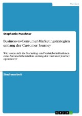 Business-to-Consumer-Marketingstrategien entlang der Customer Journey