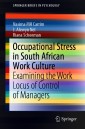 Occupational Stress in South African Work Culture
