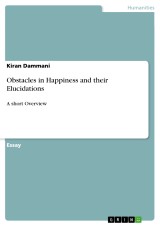 Obstacles in Happiness and their Elucidations