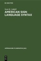 American Sign Language Syntax