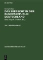 Georg Schaps: Das Seerecht in der Bundesrepublik Deutschland. Teil 1