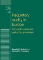 Regulatory quality in Europe