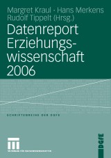 Datenreport Erziehungswissenschaft 2006