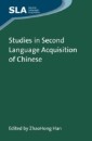 Studies in Second Language Acquisition of Chinese