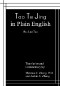 Tao Te Jing in Plain English