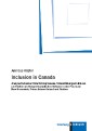 Inclusion in Canada