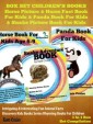 Box Set Children's Books: Horse Picture & Horse Fact Book For Kids & Panda Book For Kids & Snake Picture Book For Kids: 3 In 1 Box Set