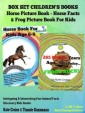 Box Set Children's Books: Horse Picture Book - Horse Facts & Frog Picture Book For Kids: 2 In 1 Box Set
